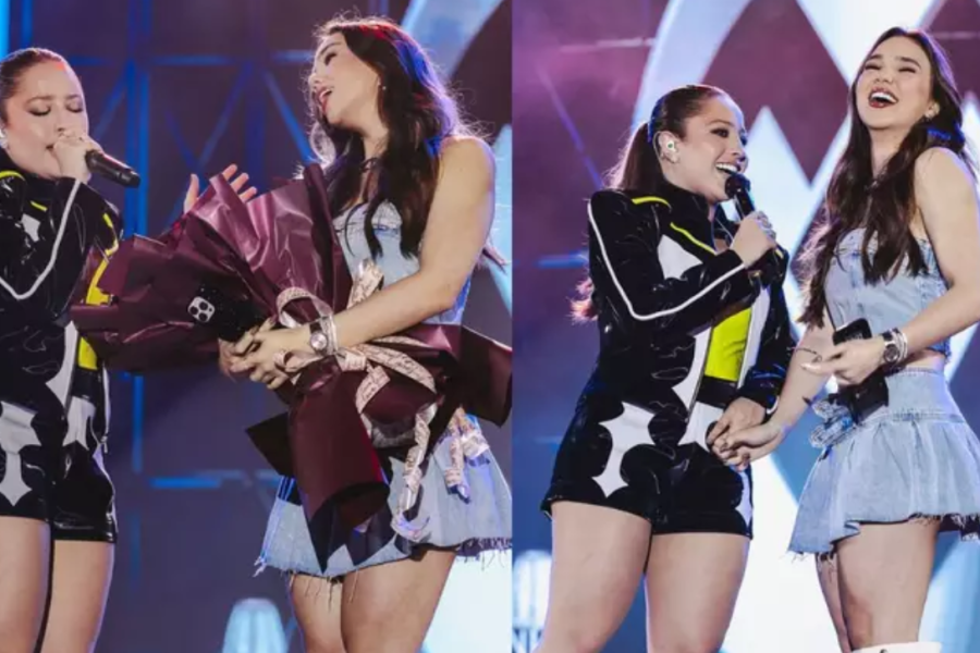 Mari Fernandez pede namorada em casamento durante show em Aracaju